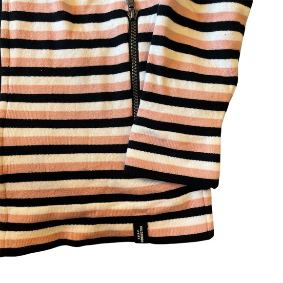 HOLEBROOK SWEDEN Windproof Lined Organic Cotton Full Zip Hoodie Women's Large - Picture 8 of 10